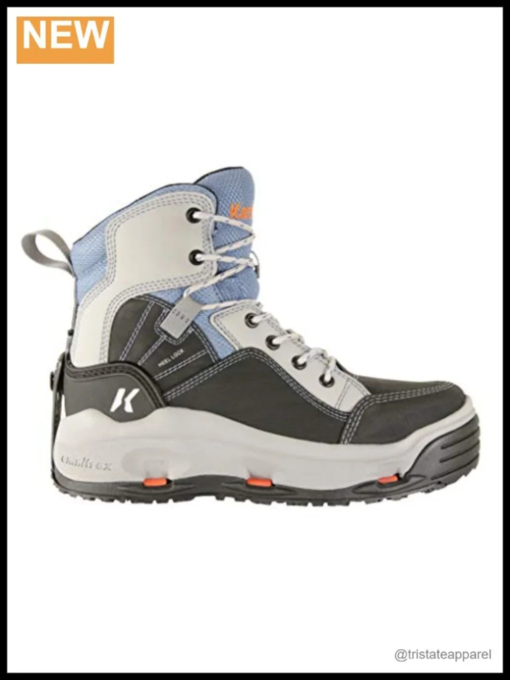 Korkers Women's Wading Boots Rubber Sole Lace-Up Camouflage
